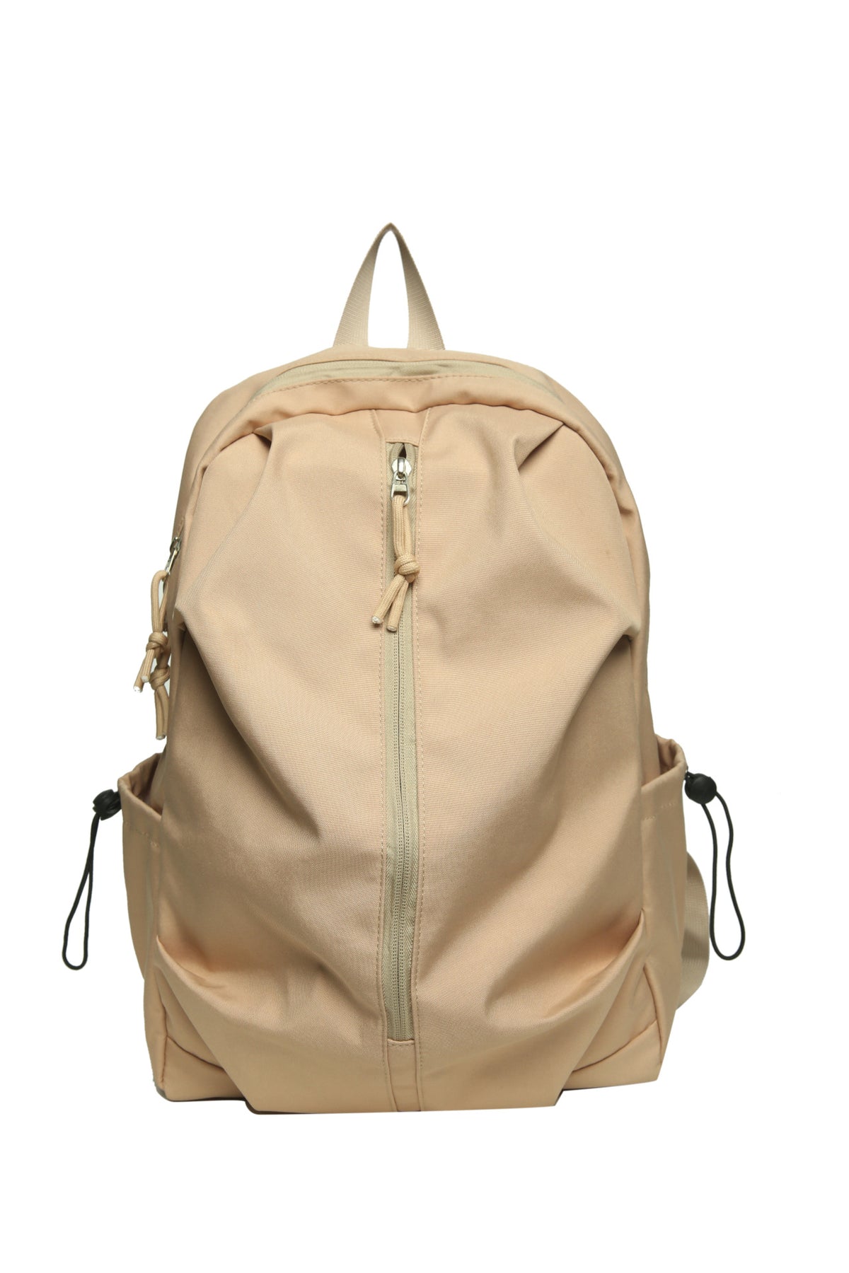 Lightweight urban backpack with multifunctional side pockets