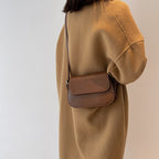 Handmade leather shoulder bag