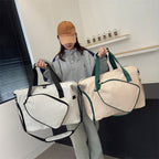 Versatile Water-Resistant Weekend Duffle Bag