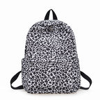 Stylish Backpack in Leopard Print