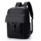 Elegant Textured Leather Backpack