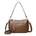 Casual Leather Crossbody Bag