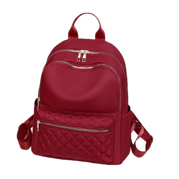 Quilted Multi-Compartment Backpack Calm Wears