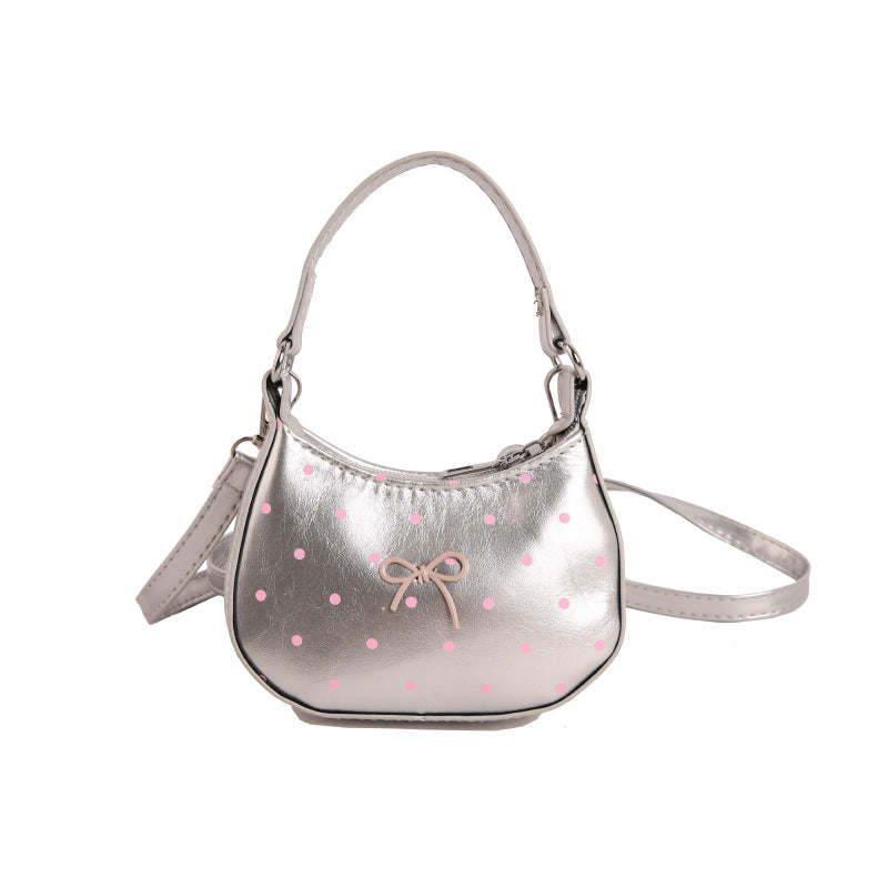 WoCharming Polka Dot Crossbody Handbag