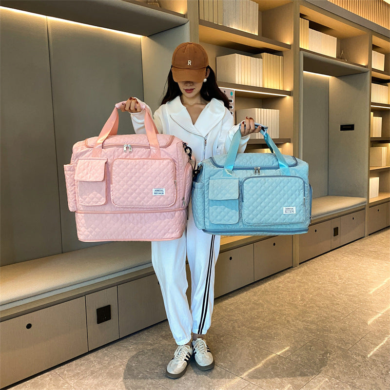 Versatile Quilted Travel Duffle