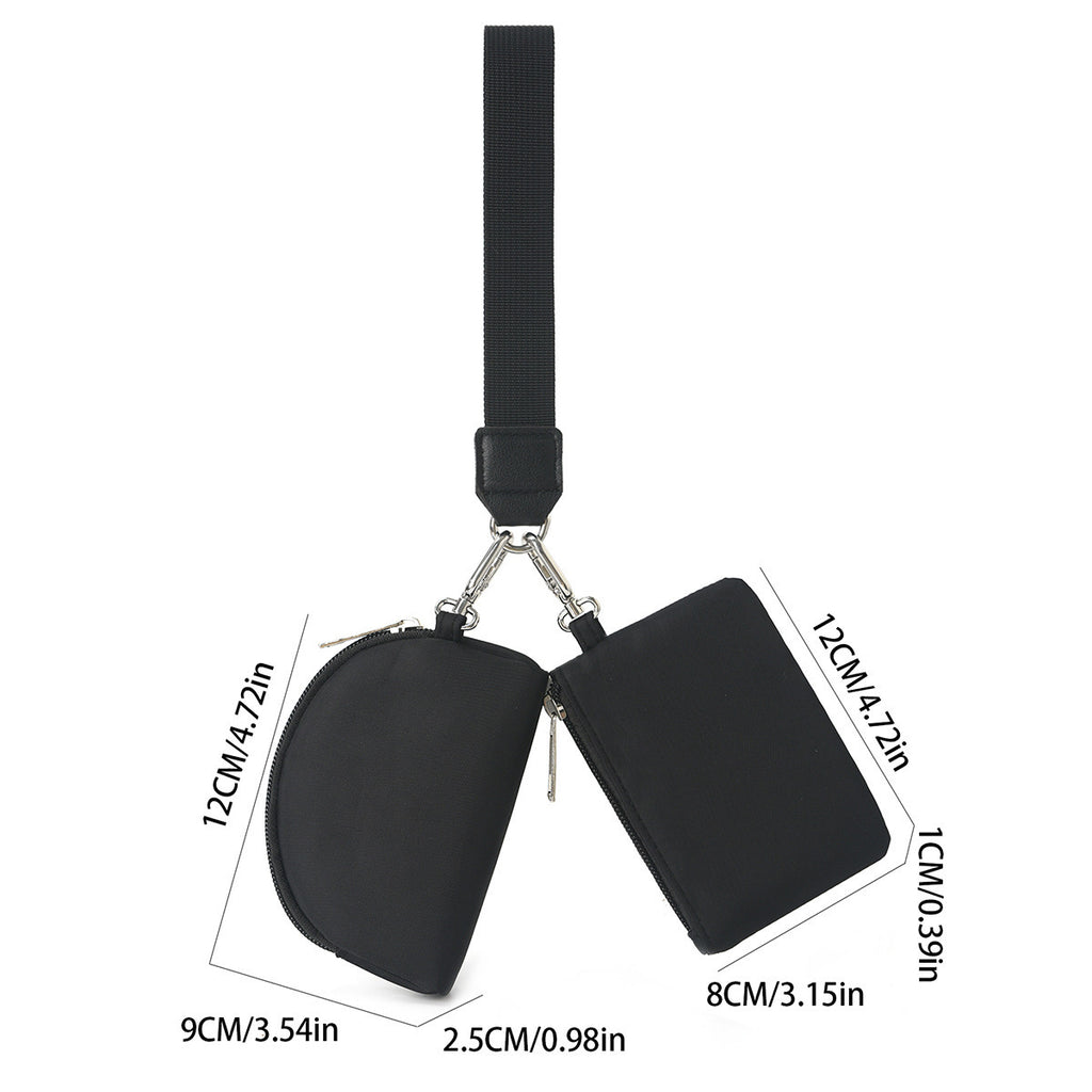 Dual-Compartment Mini Crossbody Calm Wears