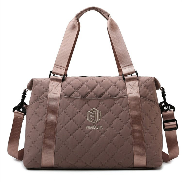Quilted Travel Duffel Bag