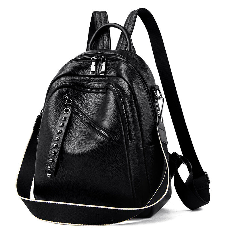 Stylish and Versatile Leather Backpack