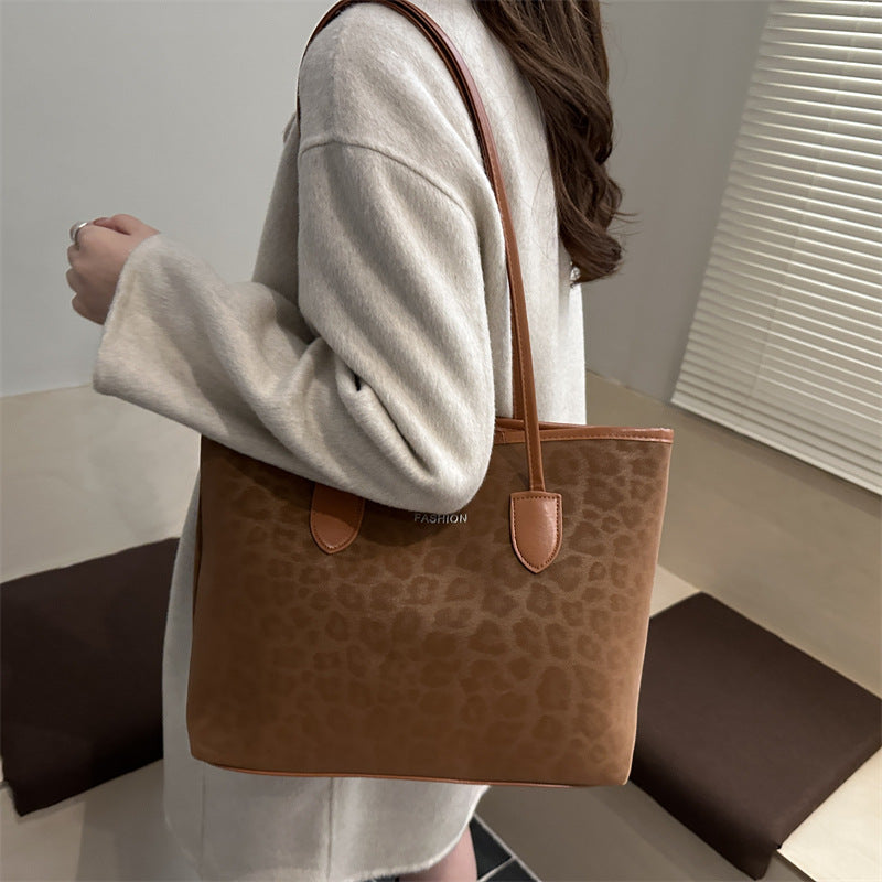 Ladies elegant tote bag with fashionable leopard pattern-https://detail.1688.com/offer/1034712214399.html-Calm Wears-Coffee-nothing-Calm Wears