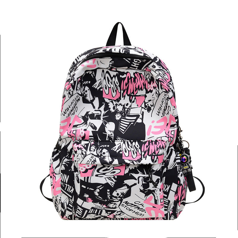 Artistic Graphic Print Backpack