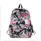 Artistic Graphic Print Backpack