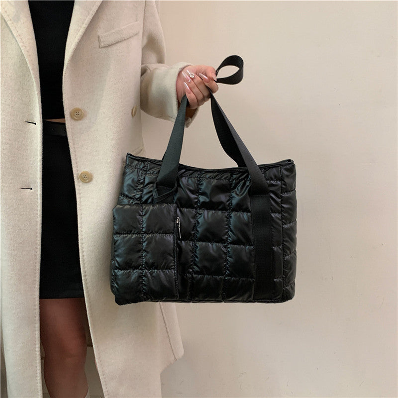 Versatile Quilted Tote Bag