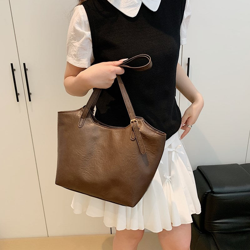Spacious Everyday Shoulder Tote Bag