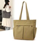 Multi-Pocket Tote Bag