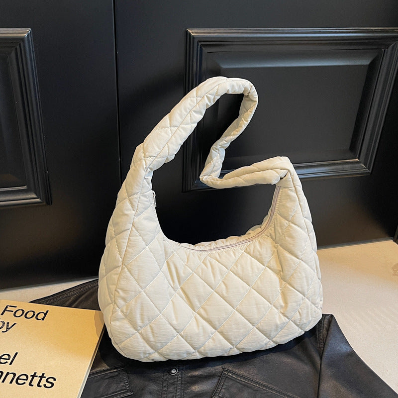 Chic Quilted Hobo Handbag Calm Wears