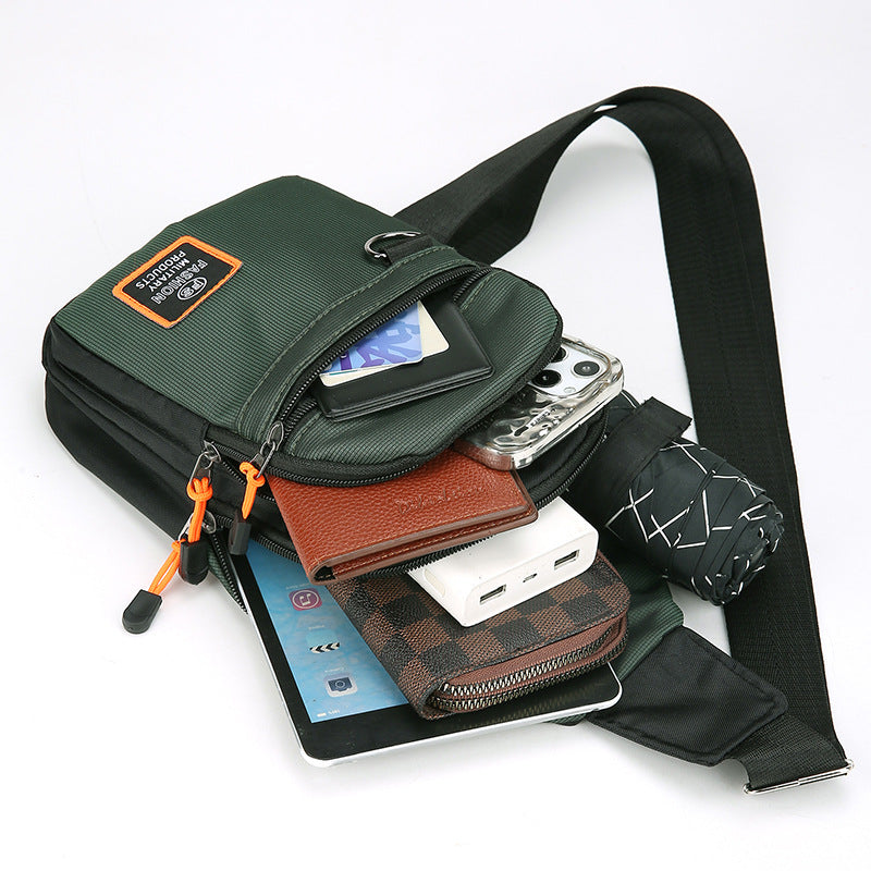 Military-Inspired Versatile Sling Bag