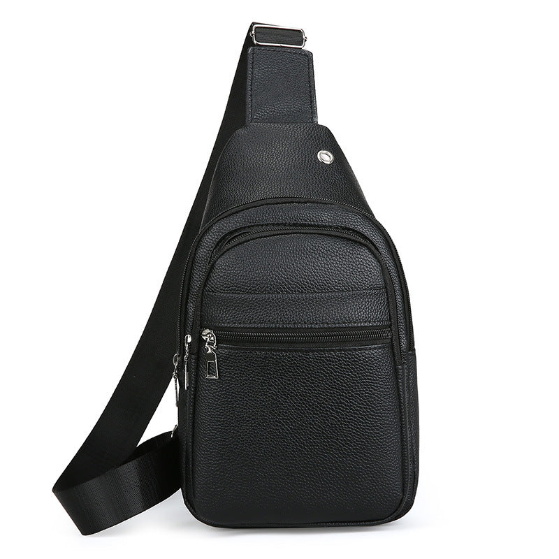 Premium Leather Sling Backpack
