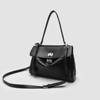 Structured Leather Handbag