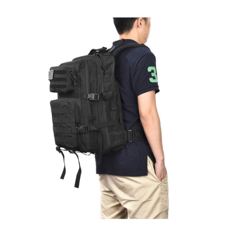Tactical backpack with versatile storage