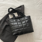 Padded Quilted Tote Bag