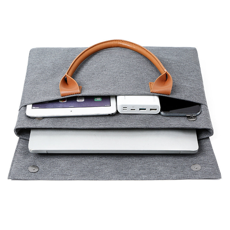 Elegant Structured Professional Tote Bag