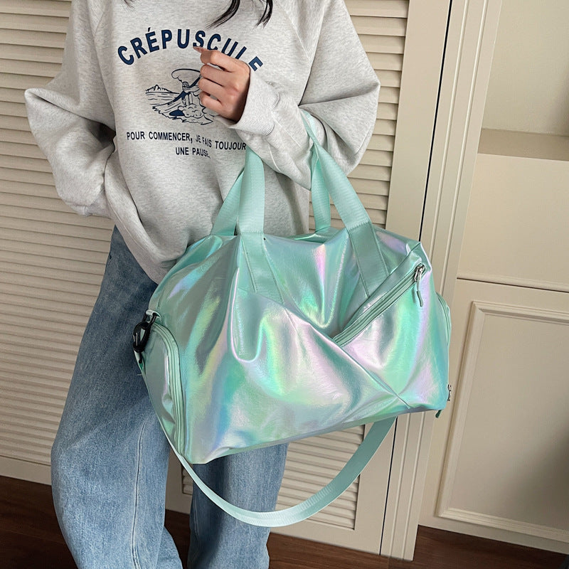 Holographic Fitness Duffel Bag Calm Wears