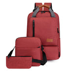 Versatile Three-Piece Backpack Set Calm Wears