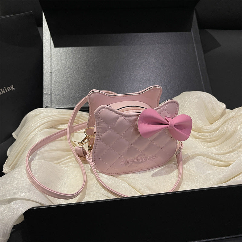 Women's Mini Handbag with Chic Bow Accent-https://detail.1688.com/offer/1041013928415.html-Calm Wears-Rosa-nothing-Calm Wears