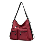 Spacious Multi-Pocket Shoulder Bag