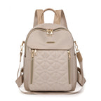 Quilted Multi-Compartment Backpack