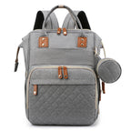 WoQuilted Multi-Pocket Travel Backpack