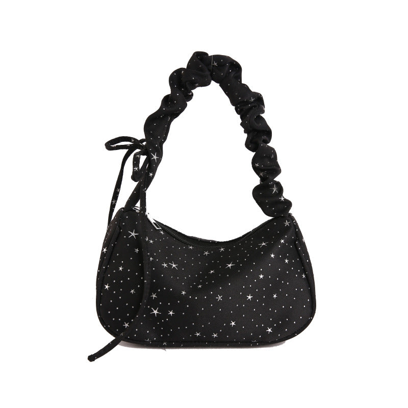 WoChic Slouchy Star-Patterned Handbag