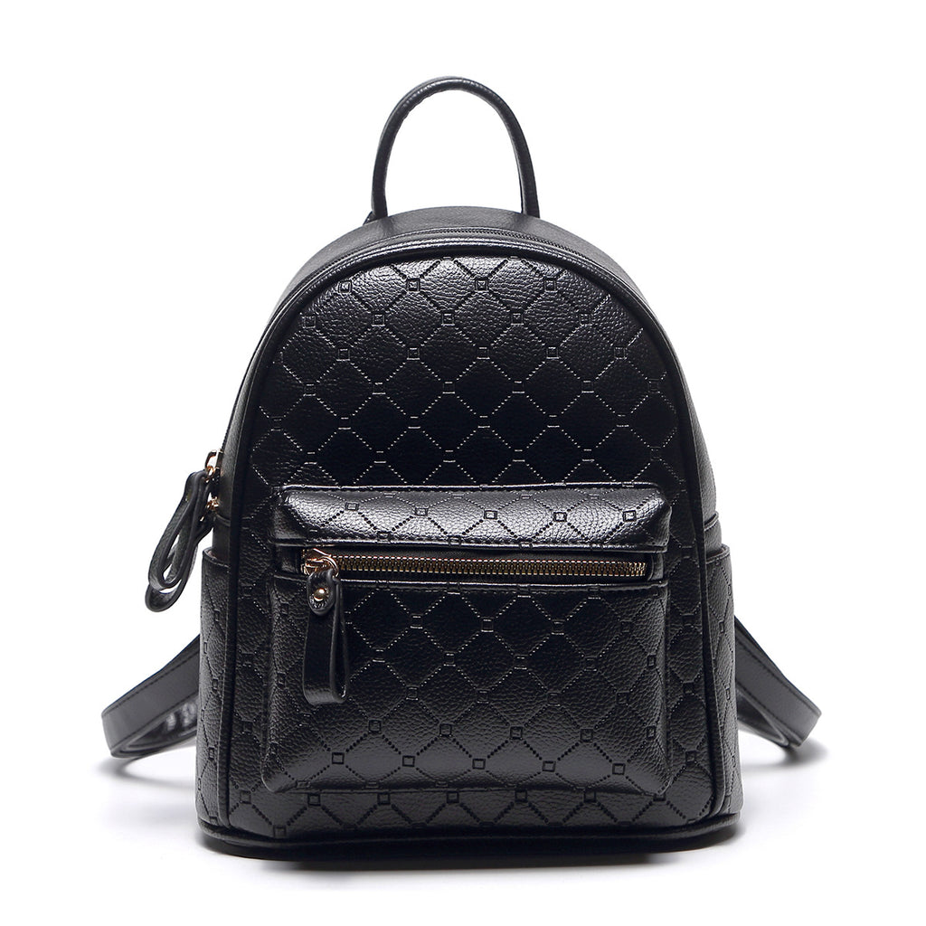 Stylish Textured Mini Backpack