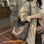 Women's high-quality leather tote bag-https://detail.1688.com/offer/1013419824764.html-Calm Wears-Braun-nothing-Calm Wears