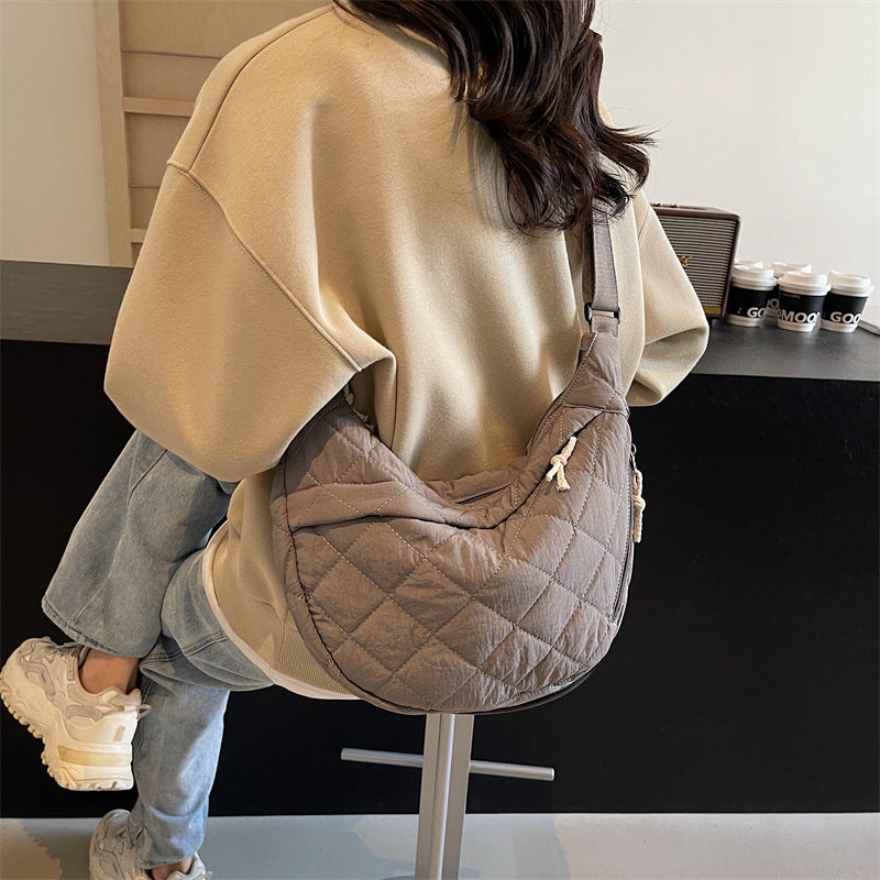 Quilted Hobo Handbag Calm Wears