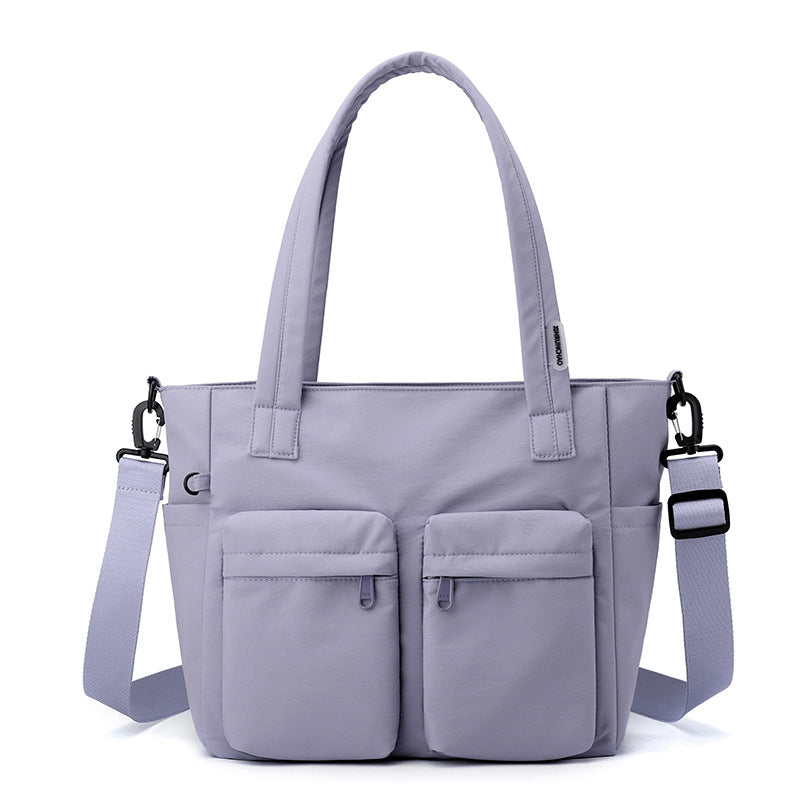 Multi-Pocket Utility Shoulder Bag