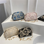 Floral Embellished Evening Clutch