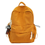 Corduroy Textured Casual Backpack