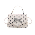 WoElegant Polka Dot Handheld Satchel Bag
