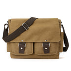 Classic Canvas Messenger Bag