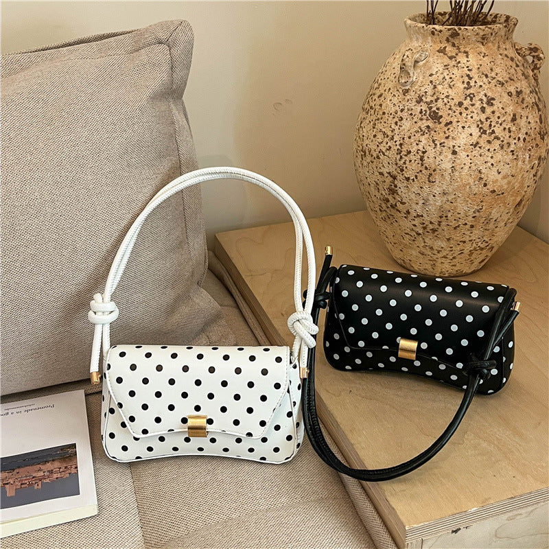 WoChic Polka Dot Shoulder Handbag