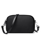 Textured Vegan Leather Crossbody Bag