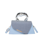 Stylish Geometric Structured Handbag