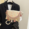 Bohemian Woven Clutch Bag