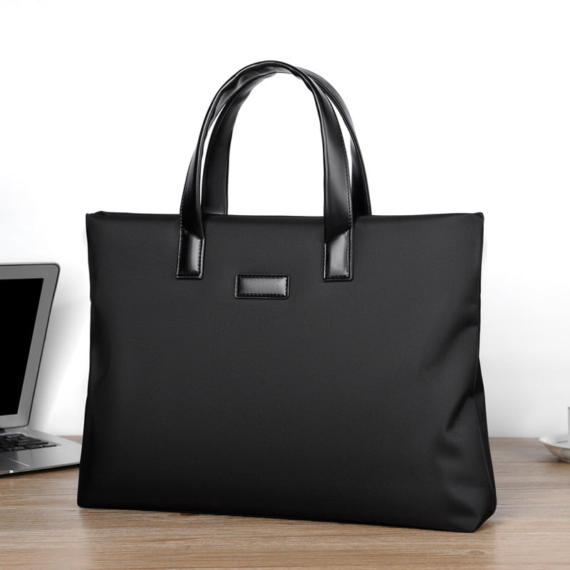 Elegant Structured Work Tote Bag