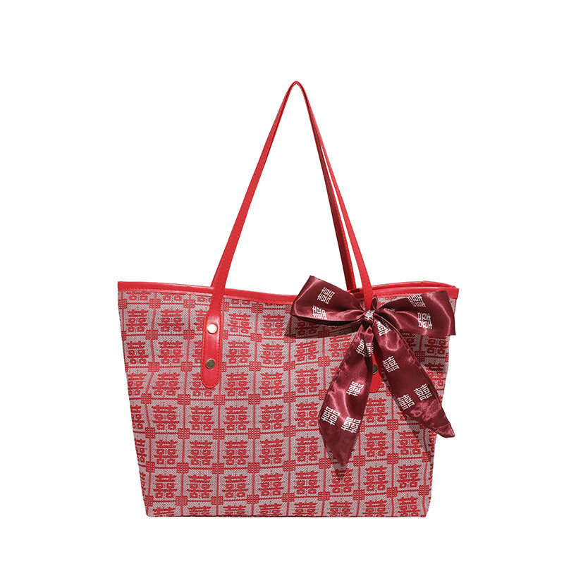 WoStylish Embroidered Tote Bag