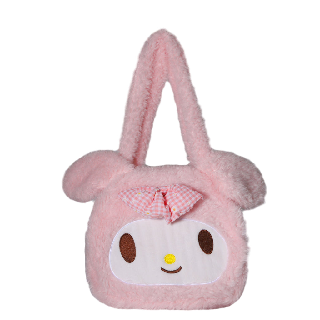 Snuggle bag with ear appliqués