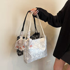 Elegant Patterned Tote Bag