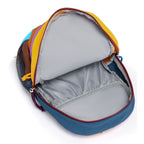 Sporty backpack with breathable design and multifunctional compartments