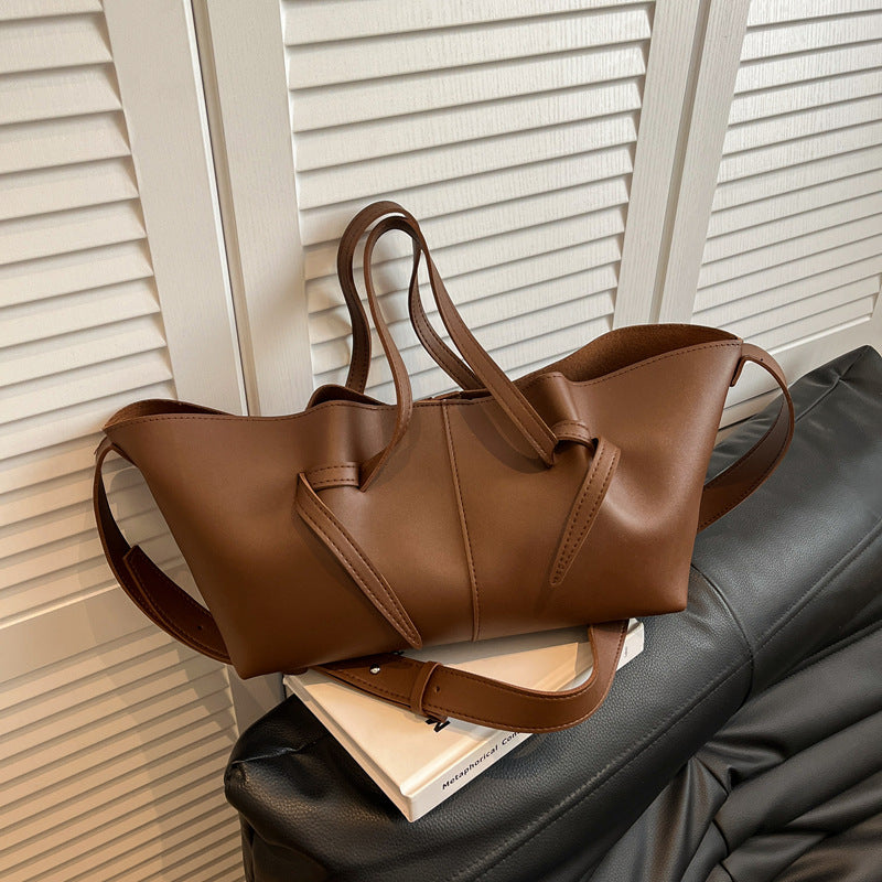 WoChic Minimalist Bow Tote Bag